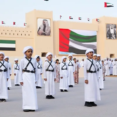 emirati-children-union-parade-performance
