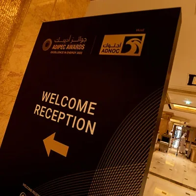 adipec-awards-welcome-reception-signage