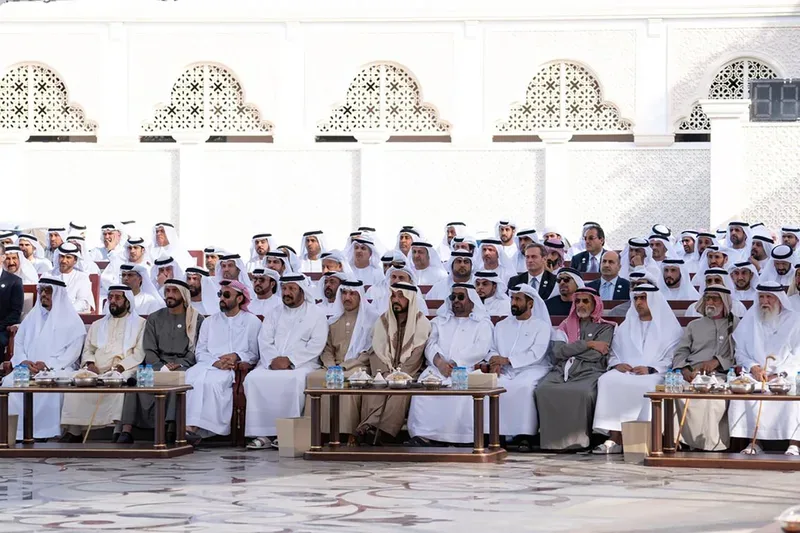 Evolution Events transformed the venue into an immersive Emirati heritage destination