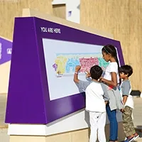 children-interactive-digital-map-activity