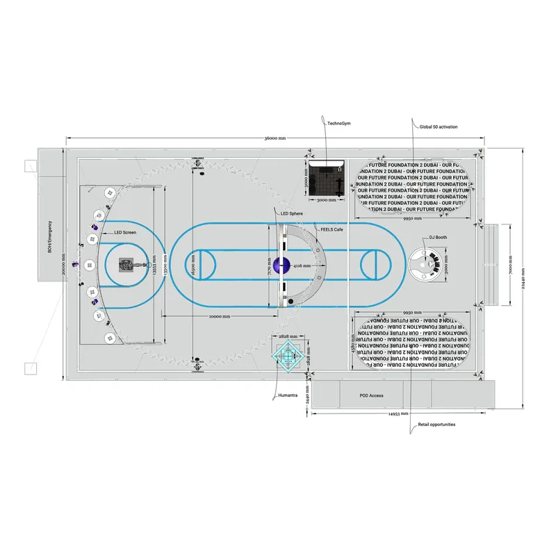 event-technical-layout-plan